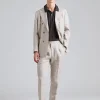 Farris Patch Delon Suit Trench Beige