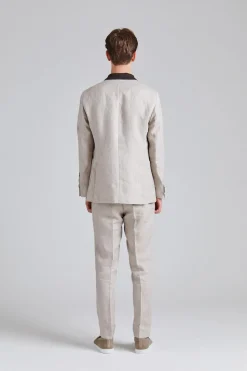 Farris Patch Delon Suit Trench Beige