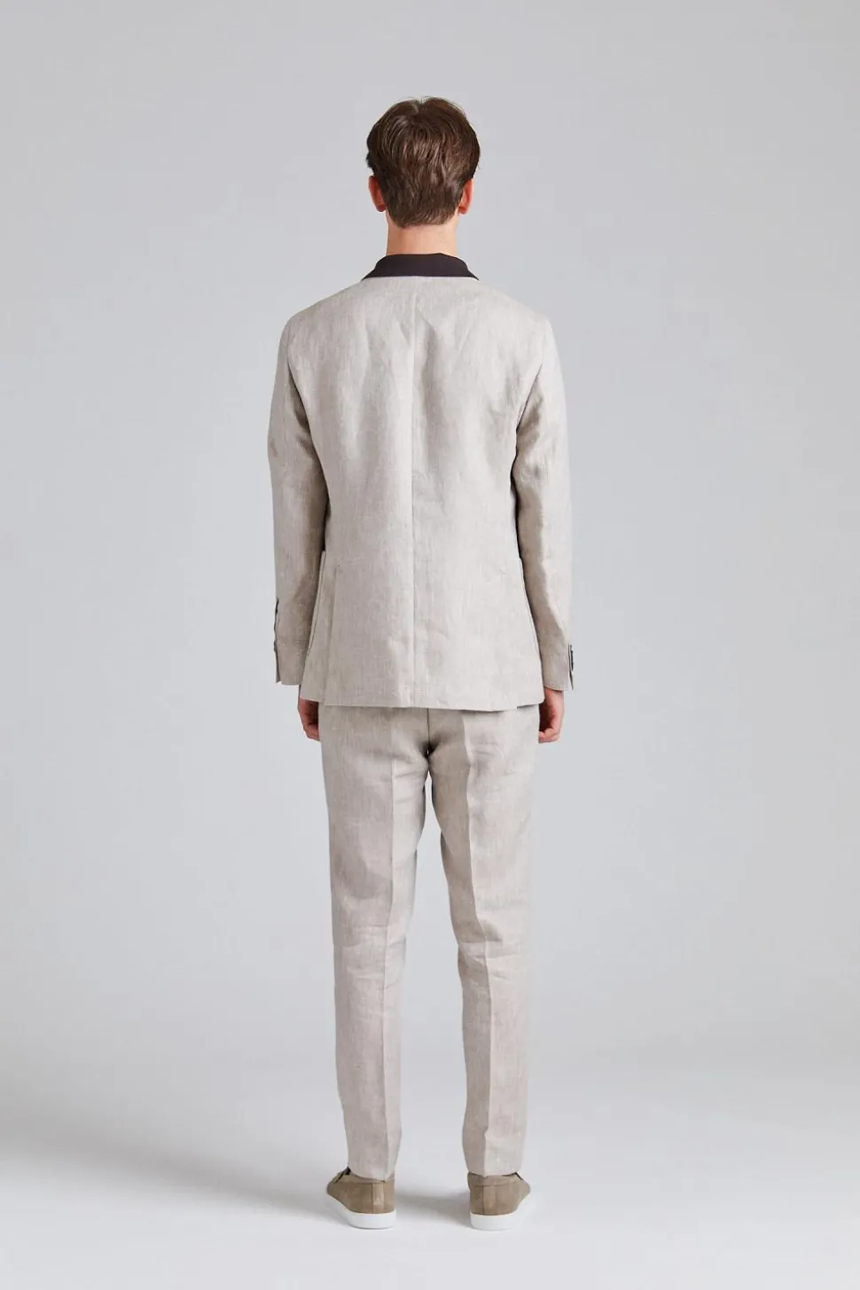 Farris Patch Delon Suit Trench Beige