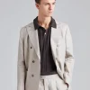 Farris Patch Soft Blazer Trench Beige