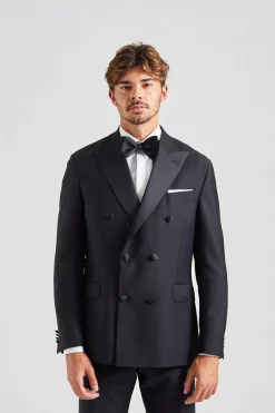 Farris Tuxedo Blazer Black