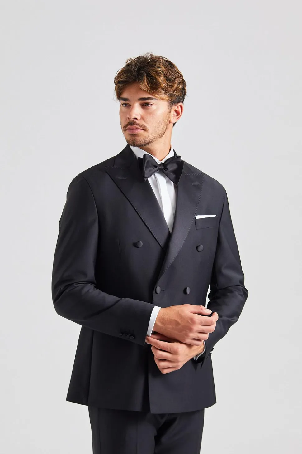 Farris Tuxedo Blazer Black