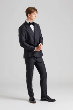 Fattore Piping Blazer Black
