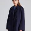 Felsa Wool Peacoat Dk Blue