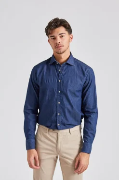 Fitted Body Denim Mørkeblå