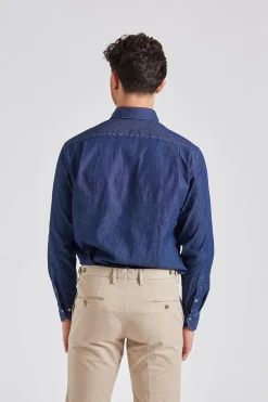 Fitted Body Denim Mørkeblå