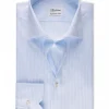 Fitted Body Lt Blue Stripe