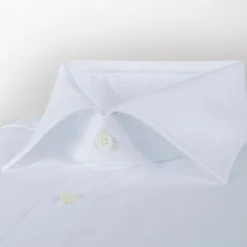 Fitted Body Superior Twill Hvit