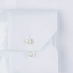 Fitted Body Superior Twill Hvit