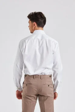 Fitted Body Washed Hvit