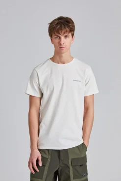 Fitz Roy Icon Responsibili-Tee Birch White