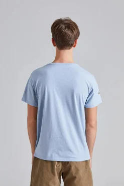 Fitz Roy Icon Responsibili-Tee Fleck Blue