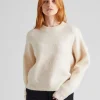 Fluffy Sweater Canvas Beige