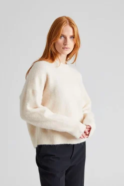 Fluffy Sweater Canvas Beige