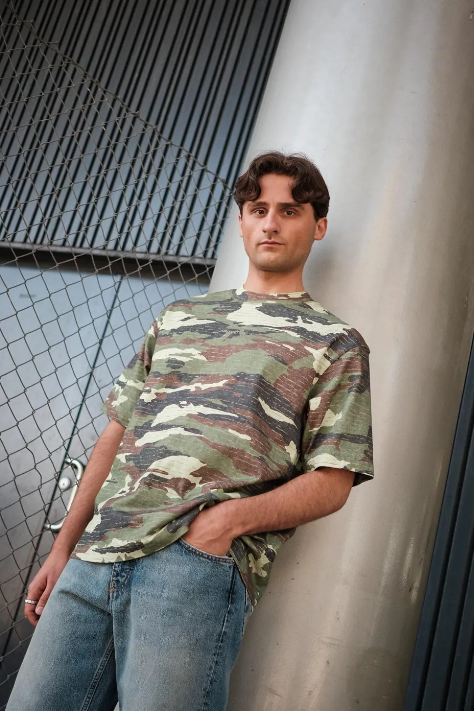FN-MN-TSHI000572 Khaki Green