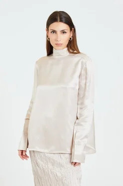 FN-WN-BLOU000860 Pebble Beige