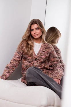 FN-WN-KNIT000486 Pink/Multi