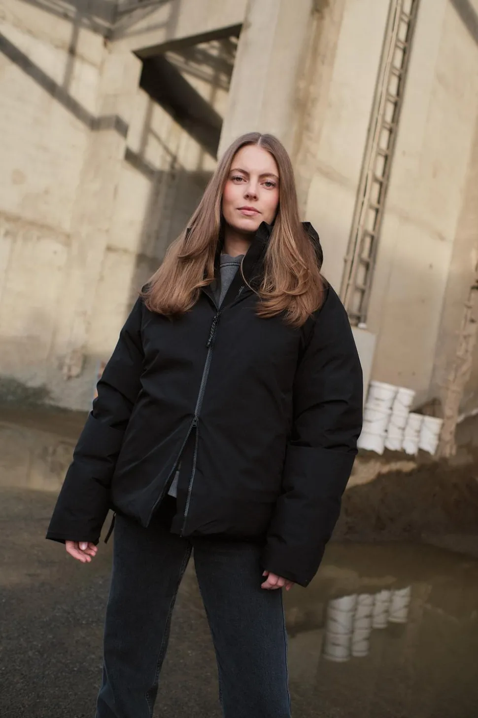 Fonna Down Jacket Black
