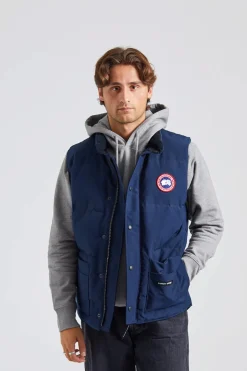 Freestyle Crew Vest Atlantic Navy