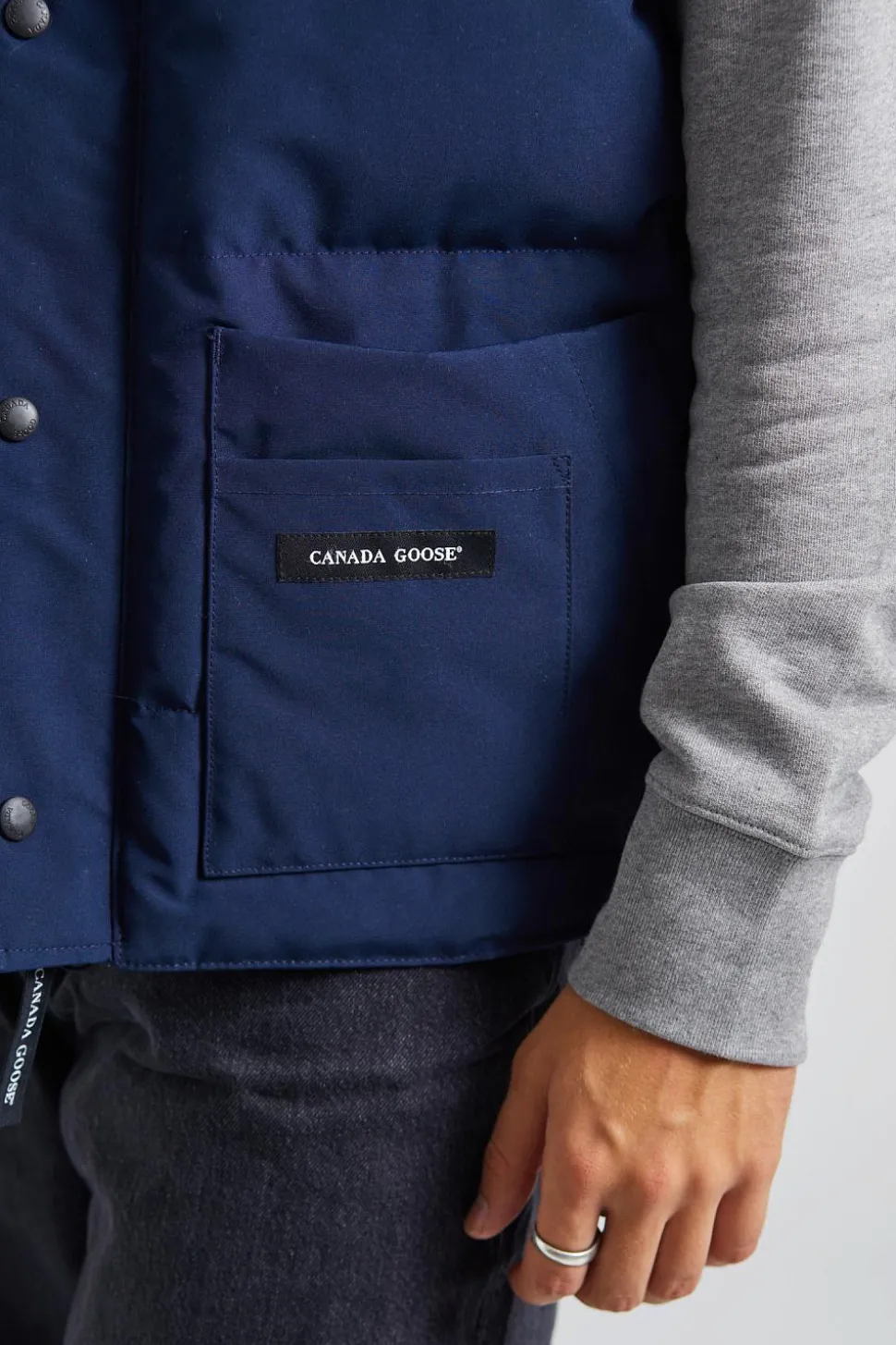 Freestyle Crew Vest Atlantic Navy
