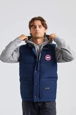 Freestyle Crew Vest Atlantic Navy