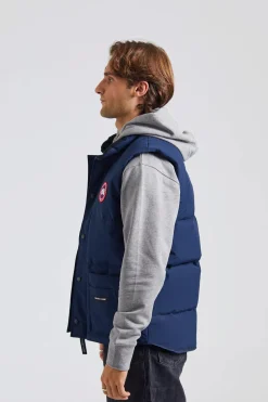 Freestyle Crew Vest Atlantic Navy