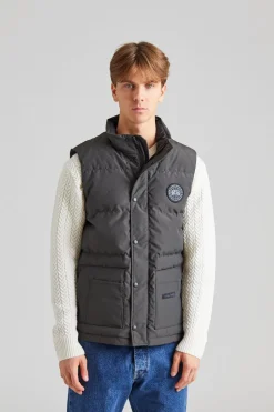 Freestyle Crew Vest Black Disc Volcano