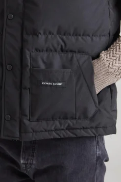 Freestyle Crew Vest Black