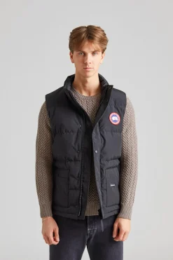 Freestyle Crew Vest Black