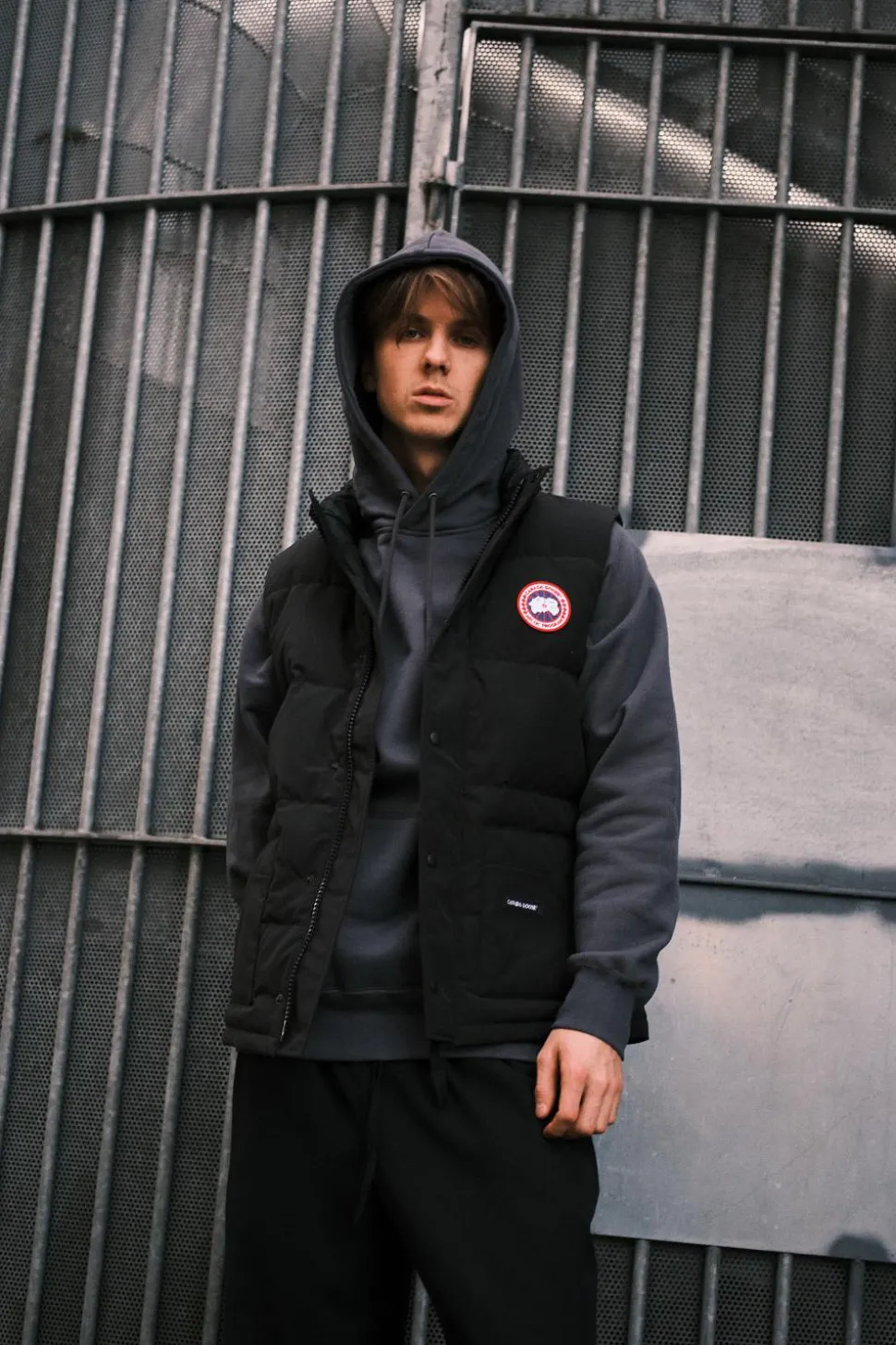 Freestyle Crew Vest Black