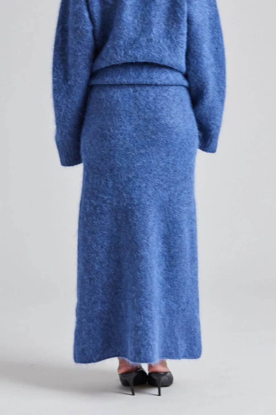 Fure Fluffy Skirt Blue