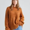 Fure Fluffy Sweater Red Mix