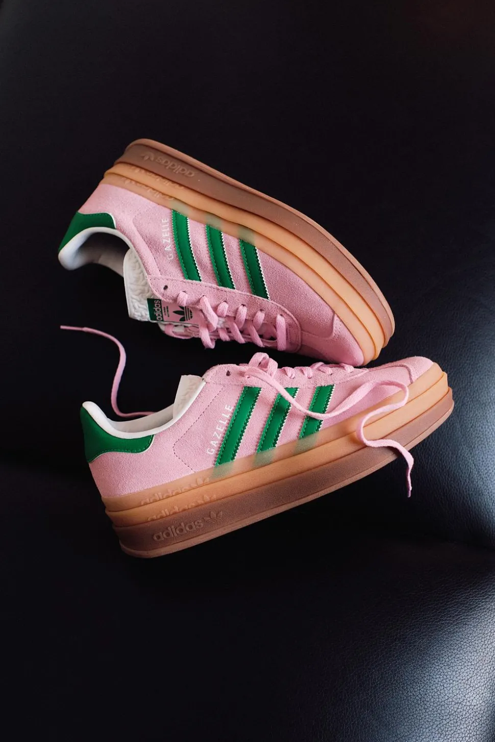 Gazelle Bold W Pink/Green