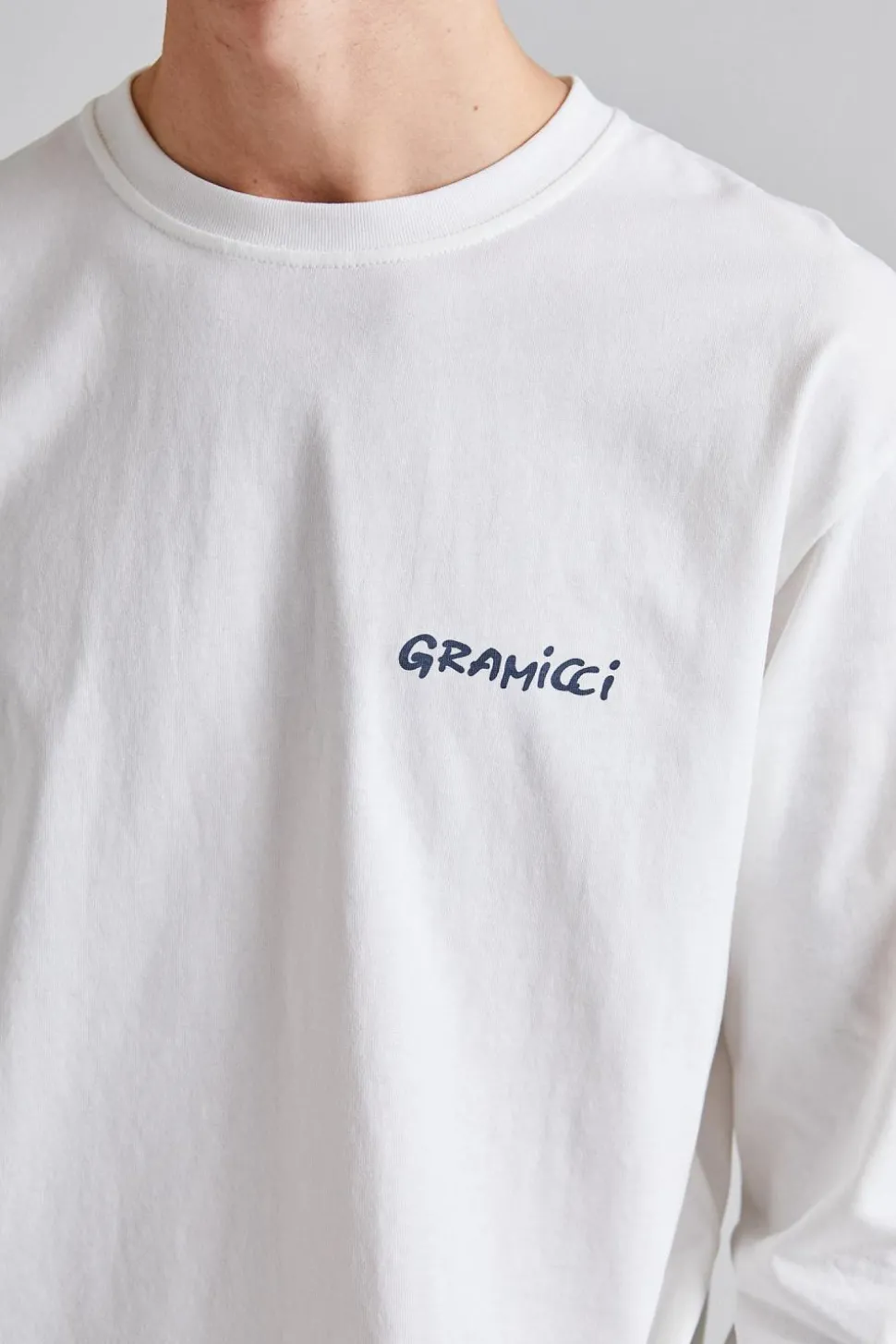 Geared Up L/S Tee White