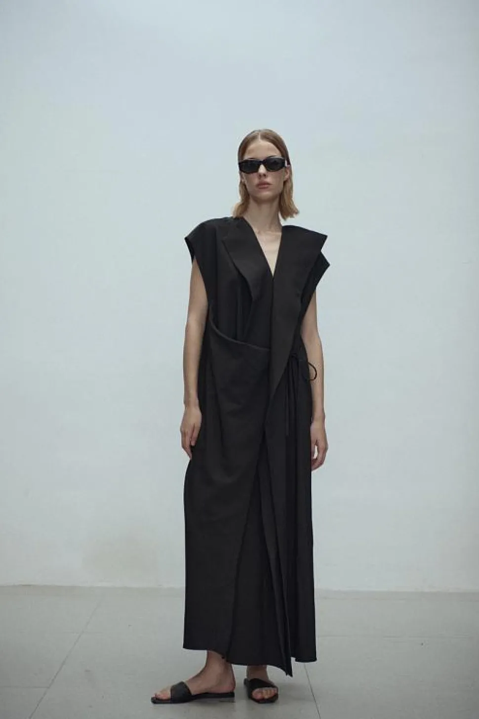 Gelene Constructed Dress Black