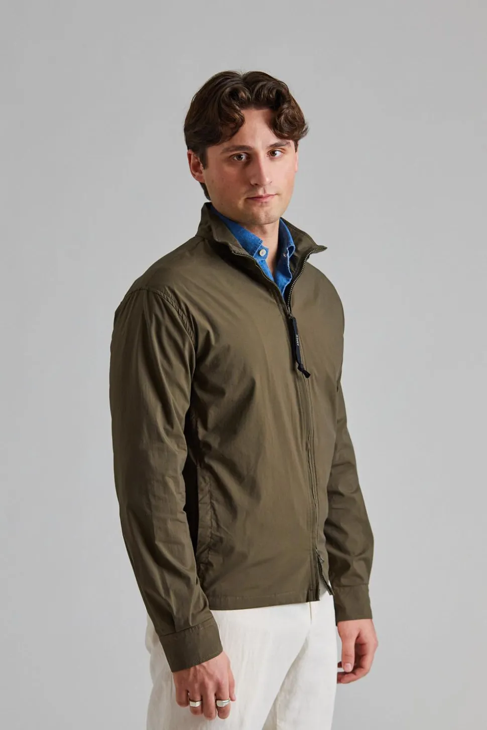 Giubutto Kong Zipped Jacket Military