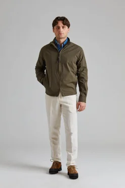 Giubutto Kong Zipped Jacket Military