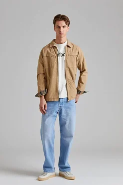 Glendale Overshirt Washed Stone