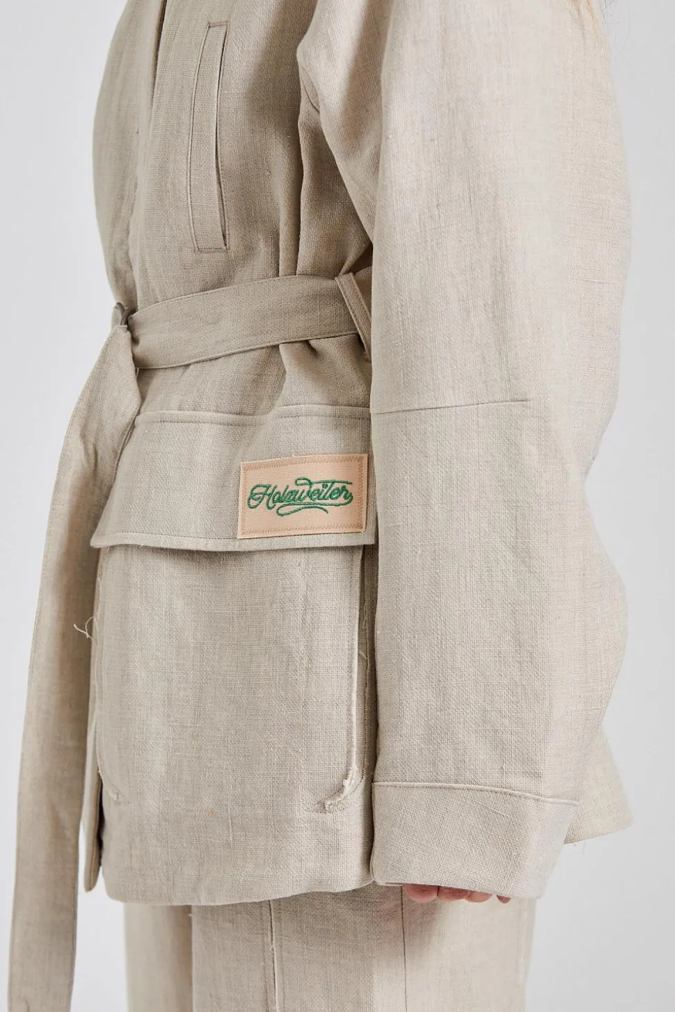 Gorti Linen Jacket Sand