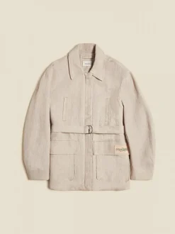 Gorti Linen Jacket Sand