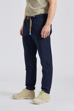 Greg Regular Fit Cotton Linen Navy