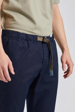 Greg Regular Fit Cotton Linen Navy