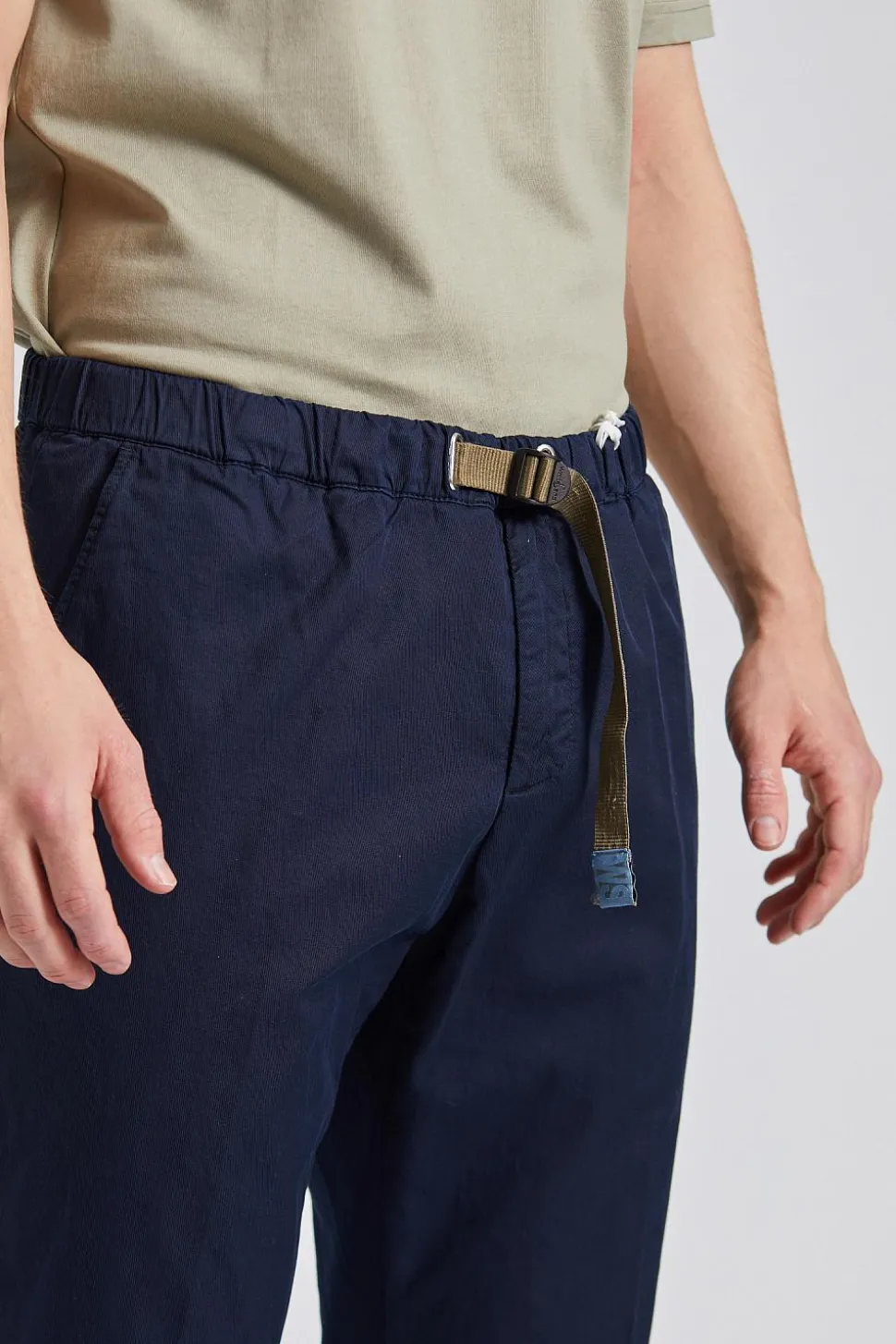 Greg Regular Fit Cotton Linen Navy