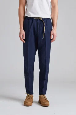 Greg Soft Lyocell Trouser Navy