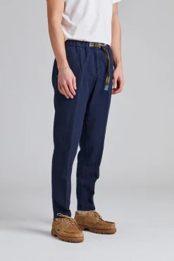 Greg Soft Lyocell Trouser Navy