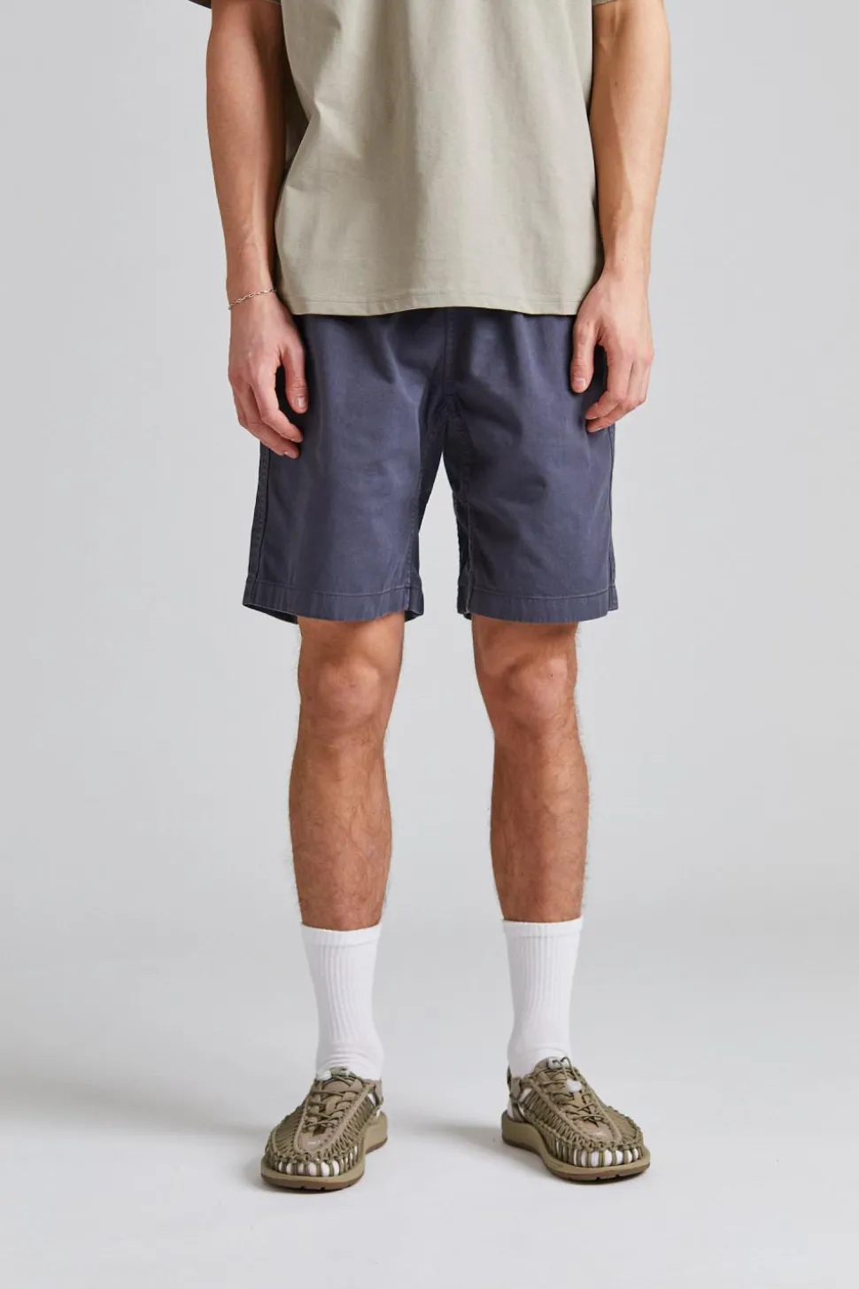 G-Short Pigment Dyed Fossil Grey