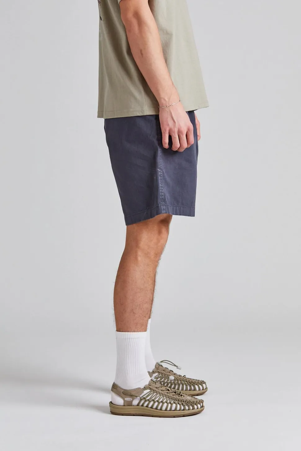 G-Short Pigment Dyed Fossil Grey