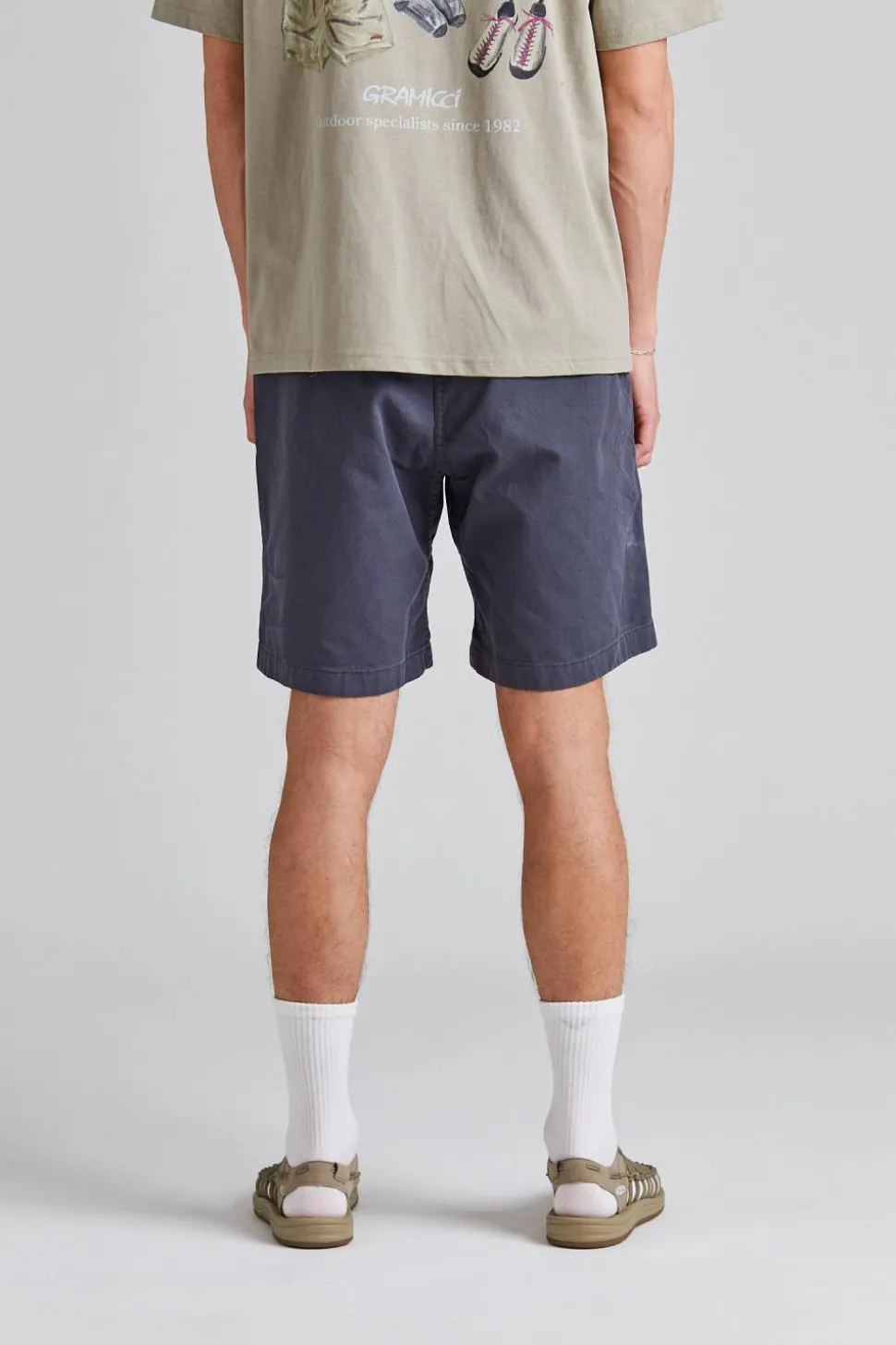 G-Short Pigment Dyed Fossil Grey