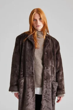 Haga Coat Brown