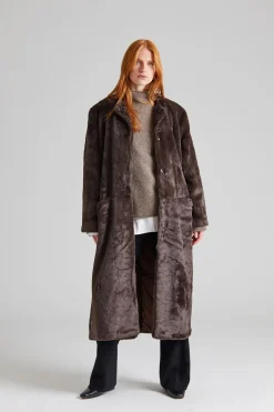 Haga Coat Brown